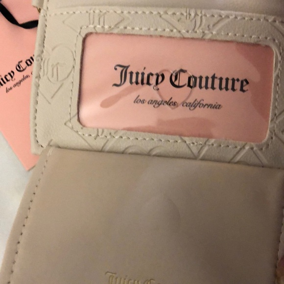 Juicy Couture Angel Glitz Out Tab Elongated Faux Leather CC Wallet NWT - Picture 11 of 16